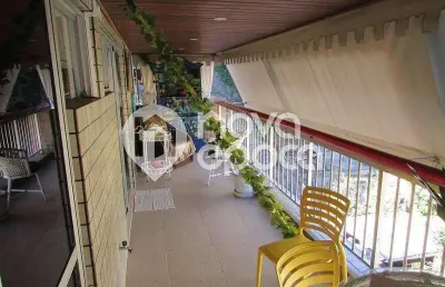 Cobertura com 3 quartos à venda na Rua Leite Leal, Laranjeiras, Rio de Janeiro