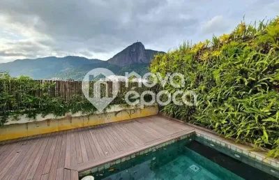 Cobertura com 3 quartos à venda na Rua Almirante Guilobel, Lagoa, Rio de Janeiro