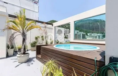 Cobertura com 1 quarto à venda na Rua do Humaitá, Humaitá, Rio de Janeiro