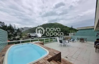 Recreio dos bandeirantes | cobertura 2 quartos, sendo 1 suite