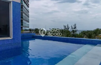Barra da tijuca | cobertura 4 quartos, sendo 3 suites
