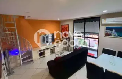 Freguesia (jacarepaguá) | cobertura 3 quartos, sendo 1 suite