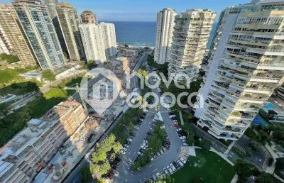 Barra da tijuca | cobertura 4 quartos, sendo 4 suites