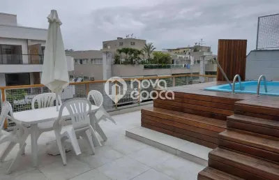 Recreio dos bandeirantes | cobertura 3 quartos, sendo 2 suites