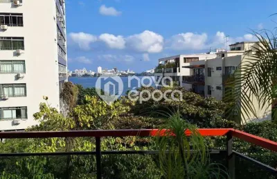 Apartamento com 4 quartos à venda na Avenida Lineu de Paula Machado, Lagoa, Rio de Janeiro
