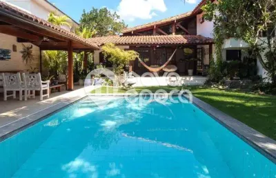 Recreio dos bandeirantes | casa 4 quartos, sendo 4 suites