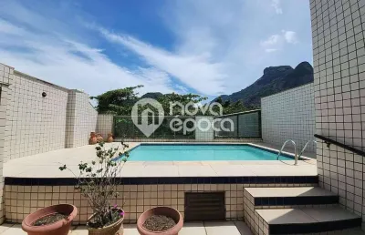 Barra da tijuca | cobertura 4 quartos, sendo 4 suites