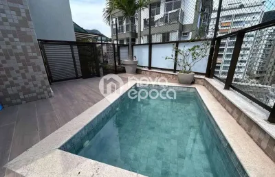 Jardim botânico | cobertura 4 quartos, sendo 4 suites