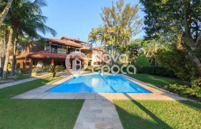 Casa em condomínio fechado com 6 quartos à venda na Avenida Prefeito Dulcídio Cardoso, Barra da Tijuca, Rio de Janeiro