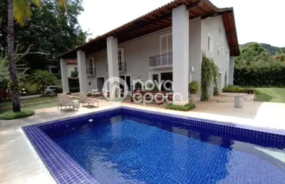 Casa em condomínio fechado com 5 quartos à venda na Rua Ministro Valdemar Falcão, Itanhangá, Rio de Janeiro