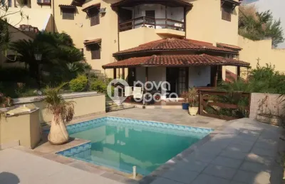 Casa em condomínio fechado com 6 quartos à venda na Rua Francisco Saturnino Braga, Anil, Rio de Janeiro