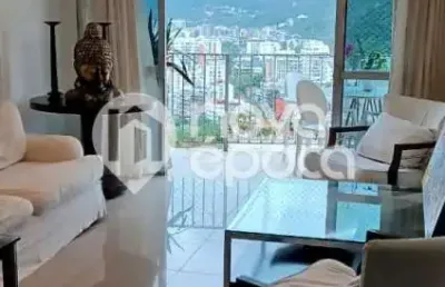 Apartamento com 4 quartos à venda na Rua Baronesa de Poconé, Lagoa, Rio de Janeiro