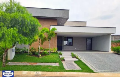 Casa / sobrado em condomínio no residencial portal do sol em holambra