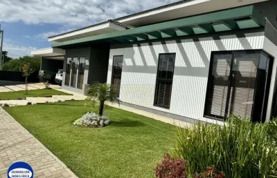 Casa / sobrado em condomínio no residencial portal do sol em holambra