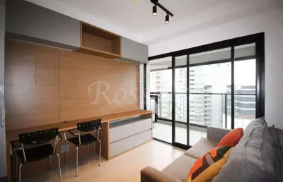 Apartamento com 1 quarto para alugar na Avenida Chibarás, 50, Moema, São Paulo