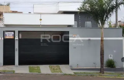 Casa padrão à venda no jardim cardinalli, são carlos: 3 dormitórios, 2 suítes e 2 garagens