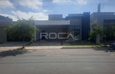 Casa de luxo com 3 suítes no condomínio village damha em são carlos