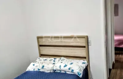 Charmoso apartamento padrão com 2 dormitórios em miguel abdelnur, são carlos