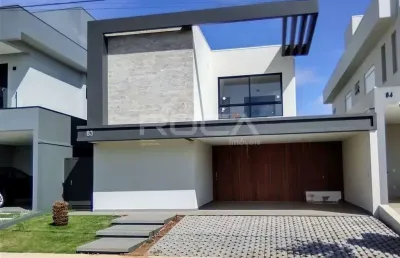 Casa de luxo com piscina e churrasqueira no parque faber castell, são carlos