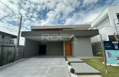 Casa de luxo com 3 suítes no parque tecnológico damha - são carlos