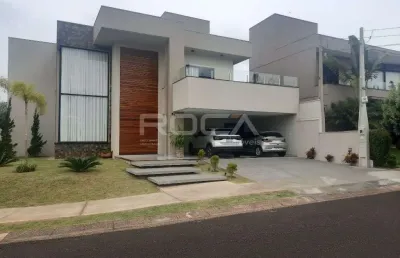 Casa de luxo no residencial damha em são carlos: 4 suítes, 4 garagens e muito mais!
