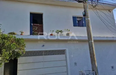 Espaçoso sobrado de 7 dormitórios no bairro santa felícia - são carlos