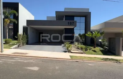 Casa de luxo com 3 dormitórios e churrasqueira no parque faber castell, são carlos