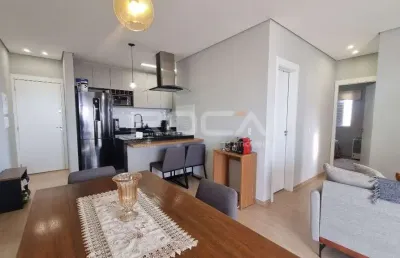 Apartamento padrão à venda em parque sabará, são carlos: 2 dormitórios e suíte!