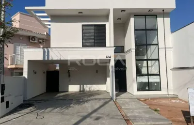 Casa de luxo com 4 suítes no condomínio village damha ii em são carlos