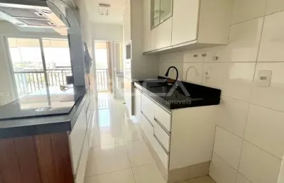 Apartamento padrão com 2 dormitórios e 2 garagens no parque faber castell - são carlos