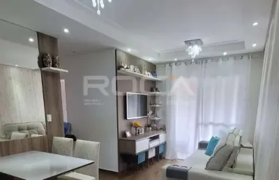 Apartamento de 3 dormitórios com área de lazer no parque sabará, são carlos
