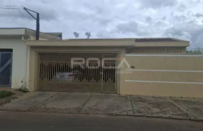 Linda casa padrão com 3 dormitórios no jardim tangará, são carlos