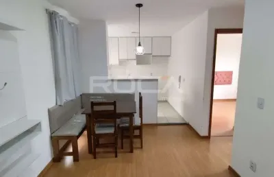 Apartamento padrão com 2 dormitórios no jardim embaré, são carlos