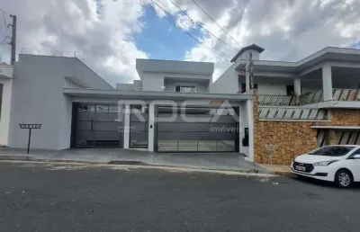 Sobrado de luxo com 4 suítes no jardim brasil, são carlos