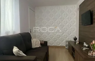 Apartamento à venda em são carlos com 2 dormitórios e armários embutidos