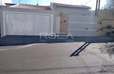 Casa padrão com 3 dormitórios no parque dos timburis, são carlos