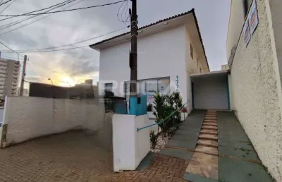 Casa comercial de luxo no centro de são carlos | 4 dormitórios, 3 banheiros, 3 vagas | venda e locação