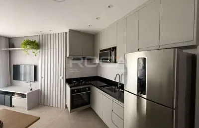 Apartamento padrão com 2 dormitórios e lazer completo em residencial parati, são carlos