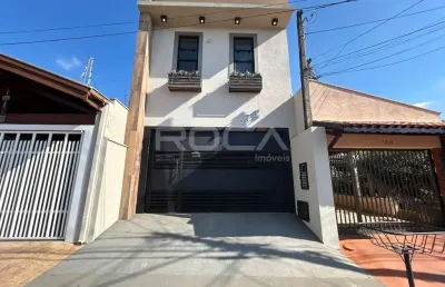 Casa à venda na vila brasília, são carlos - 3 dormitórios, suíte, churrasqueira e quintal