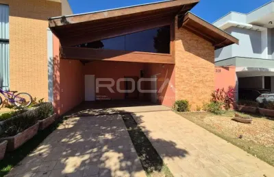 Casa de luxo em condomínio no parque sisi - são carlos