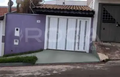 Casa à venda no bairro jardim medeiros, são carlos: 2 dormitórios e espaço gourmet