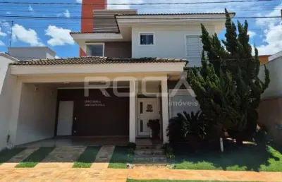 Casa de alto padrão com 3 suítes em são carlos | venda e locação