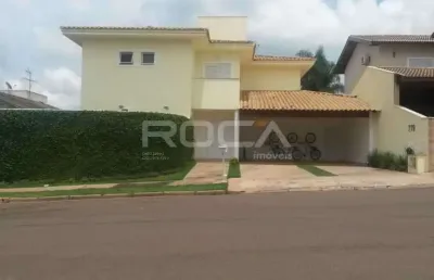 Casa de luxo com 4 suítes no condomínio parque faber castell em são carlos