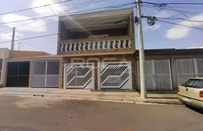 Amplo sobrado à venda no belvedere, são carlos - 4 dormitórios, suíte, 2 vagas cobertas