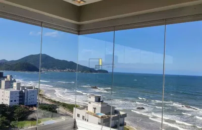 Apartamento novo, 2 dorm, sendo 2 suítes com vista mar, a 50m do mar no gravatá.