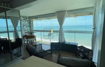 Apto frente mar, pé na areia 2 suites+ 2 dorm. home club em piçarras sc.