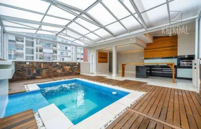 Cobertura com 3 dormitórios à venda, 184 m² por r$ 2.190.000,00 - batel - curitiba/pr