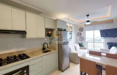 Apartamento para venda em palhoça, praia de fora, 2 dormitórios, 1 banheiro, 1 vaga