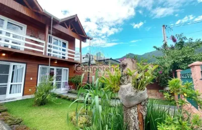 Casa para venda em palhoça, praia de fora, 2 dormitórios, 2 suítes, 3 banheiros, 1 vaga