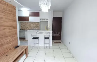 Apartamento para locação em palhoça, pachecos, 2 dormitórios, 1 banheiro, 1 vaga